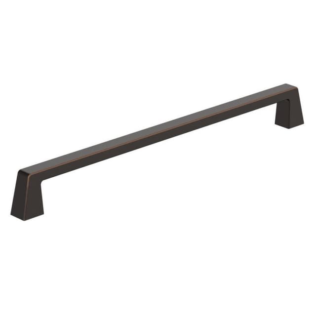 Amerock Blackrock Series 10-1/16 in (256 mm) Center to Center Oil Rubbed Bronze Pull, -BP55283ORB