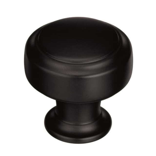 Amerock Highland Ridge Series Black Bronze 1-3/16 in (30 mm) Diameter Knob, - BP55312BBR