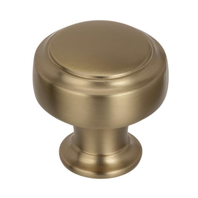 Amerock Highland Ridge Series Golden Champagne 1-3/16 in (30 mm) Diameter Knob, - BP55312BBZ