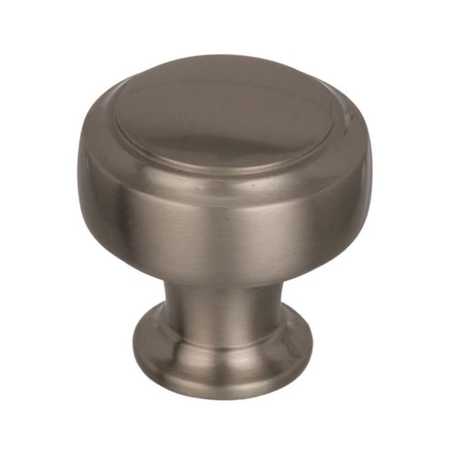 Amerock Highland Ridge Series Satin Nickel 1-3/16 in (30 mm) Diameter Knob, - BP55312G10
