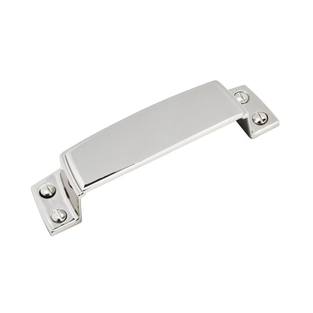Amerock Highland Ridge Series 3-1/2 in (89 mm) Center to Center Polished Chrome Cup Pull, -BP5531826