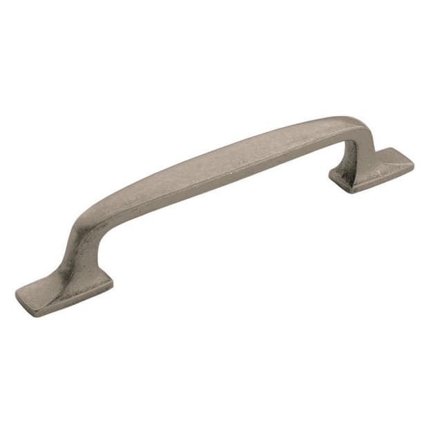 Amerock Highland Ridge Series 5-1/16 in (128 mm) Center to Center Antique Pewter Pull, -BP55319AP