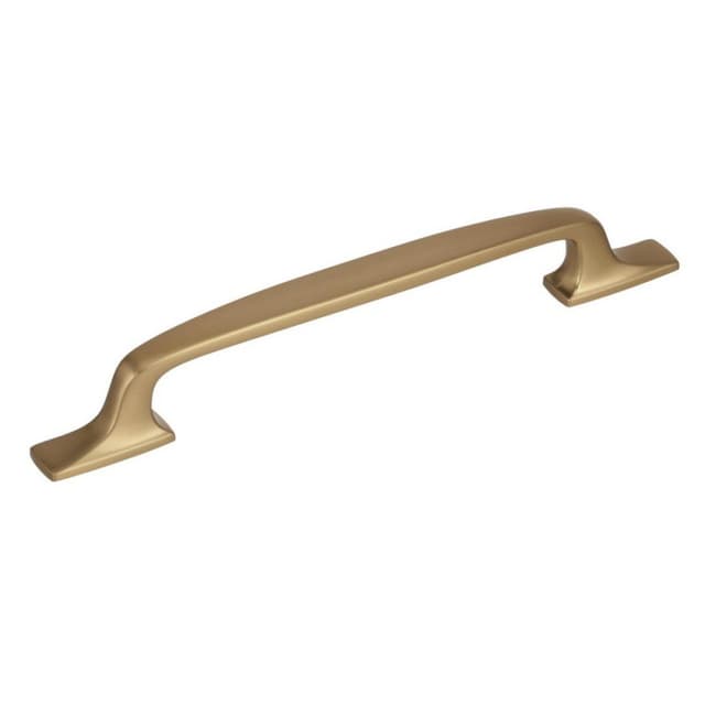 Amerock Highland Ridge Series 6-5/16 in (160 mm) Center to Center Golden Champagne Pull, -BP55321BBZ