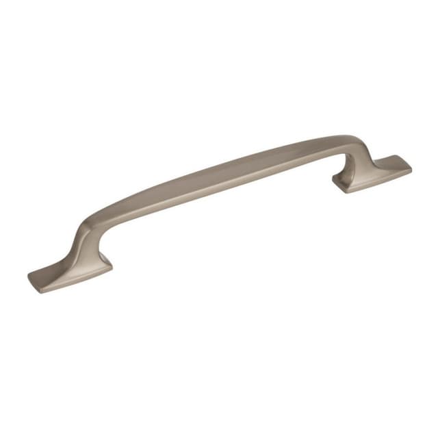 Amerock Highland Ridge Series 6-5/16 in (160 mm) Center to Center Satin Nickel Pull, -BP55321G10