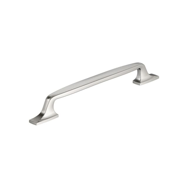 Amerock Highland Ridge Series 7-9/16 in (192 mm) Center to Center Polished Nickel Pull, BP55327PN