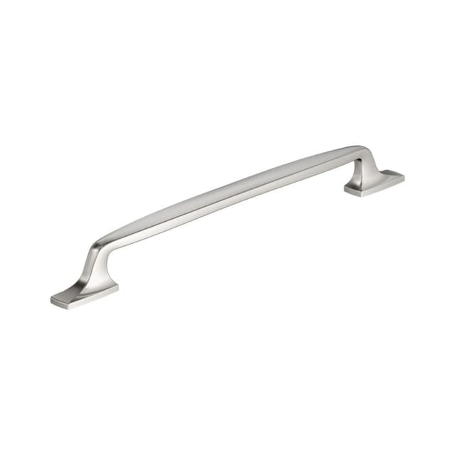Amerock Highland Ridge Series 10-1/16 in (256 mm) Center to Center Polished Nickel Pull, BP55329PN