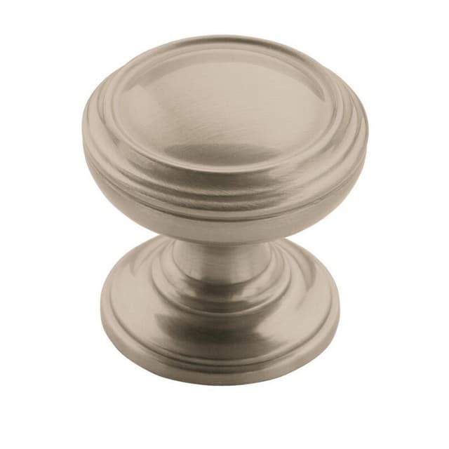 Amerock Revitalize Series Satin Nickel 1-1/4 in (32 mm) Diameter Knob, - BP55342G10