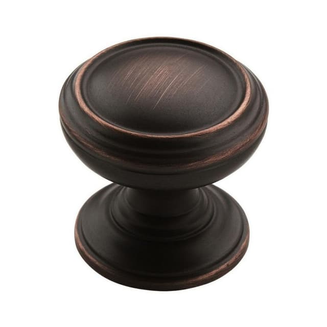Amerock Revitalize Series Oil Rubbed Bronze 1-1/4 in (32 mm) Diameter Knob, - BP55342ORB
