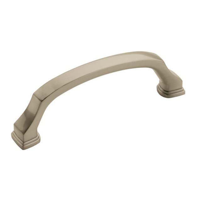 Amerock Revitalize Series 3-3/4 in (96 mm) Center to Center Satin Nickel Pull, -BP55344G10