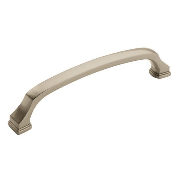 Amerock Revitalize Series 6-5/16 in (160 mm) Center to Center Satin Nickel Pull, -BP55347G10