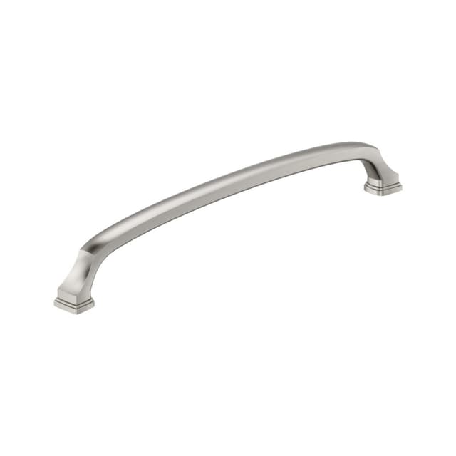 Amerock Revitalize Series 10-1/16 in (256 mm) Center to Center Satin Nickel Pull, BP55354G10