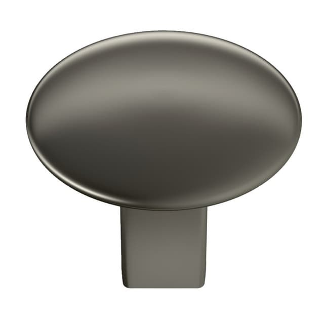 Amerock Riva Series Polished Nickel 1-1/4 in (32 mm) Diameter Knob, - BP55362PN