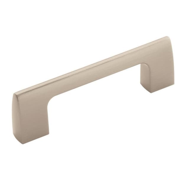 Amerock Riva Series 3 in (76 mm) Center to Center Satin Nickel Pull, -BP55364G10
