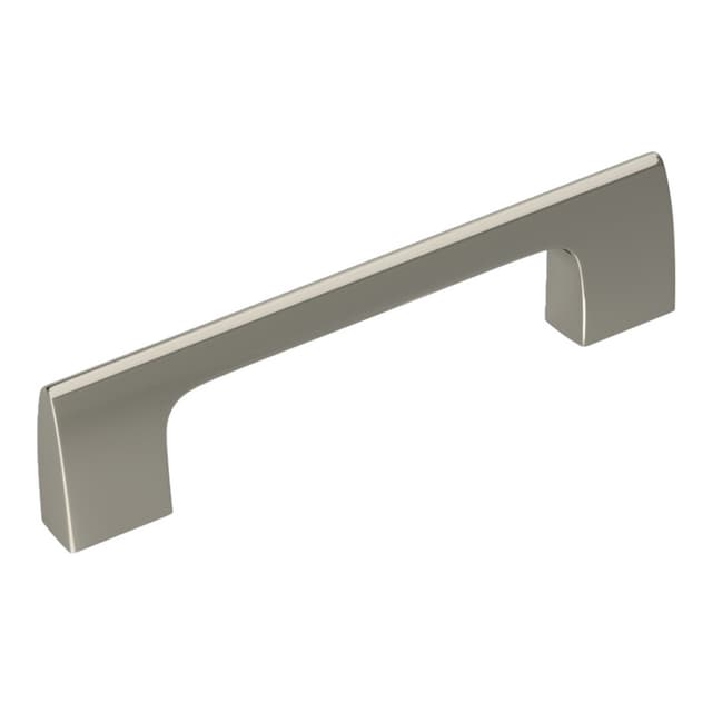 Amerock Riva Series 3-3/4 in (96 mm) Center to Center Polished Nickel Pull, -BP55365PN