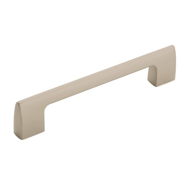 Amerock Riva Series 5-1/16 in (128 mm) Center to Center Satin Nickel Pull, -BP55367G10