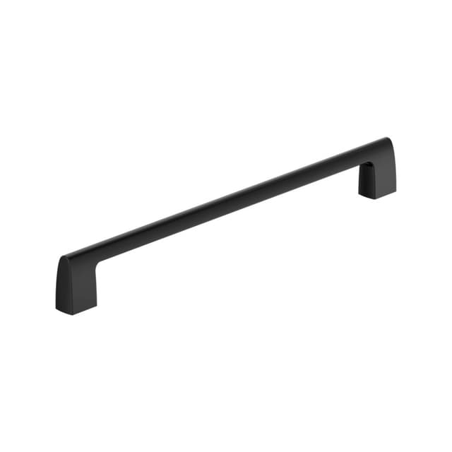Amerock Riva Series Matte Black 12" (305 mm) Center to Center Appliance Pull, BP55370MB