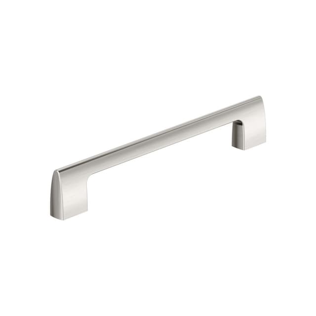 Amerock Riva Series 7-9/16 in (192 mm) Center to Center Satin Nickel Pull, BP55488G10