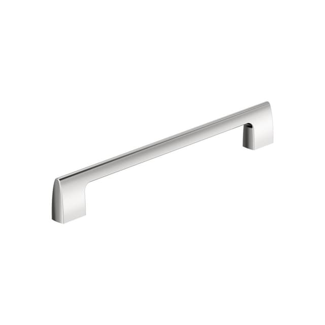 Amerock Riva Series 8-13/16 in (224 mm) Center to Center Polished Chrome Pull, BP5548926