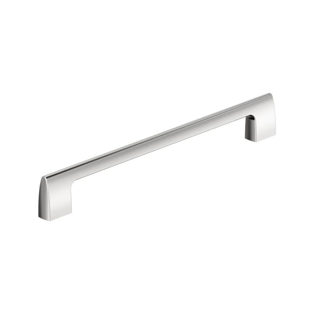 Amerock Riva Series 10-1/16 in (256 mm) Center to Center Polished Chrome Pull, BP5549026
