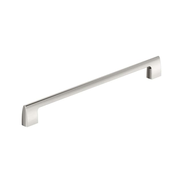 Amerock Riva Series 12-5/8 in (320 mm) Center to Center Satin Nickel Pull, BP55492G10