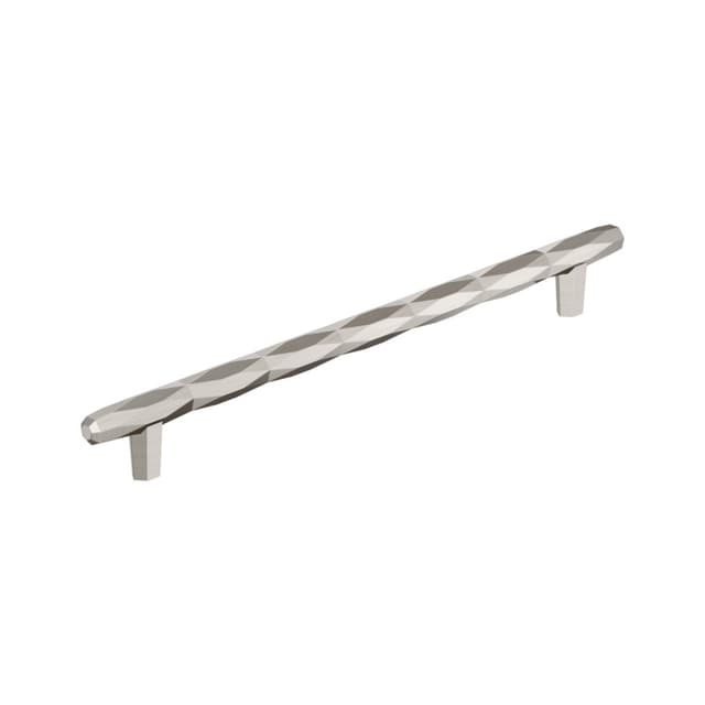 Amerock St. Vincent Series 10-1/16 in (256 mm) Center to Center Satin Nickel Pull, BP55501G10