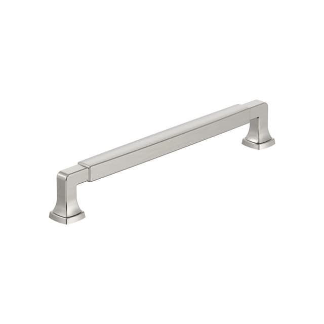Amerock Stature Series 7-9/16 in (192 mm) Center to Center Satin Nickel Pull, BP55510G10