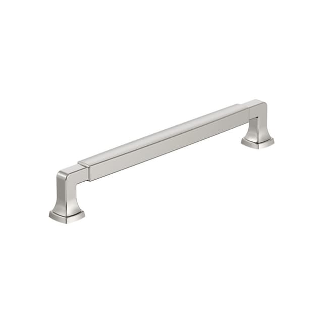 Amerock Stature Series 7-9/16 in (192 mm) Center to Center Polished Nickel Pull, BP55510PN