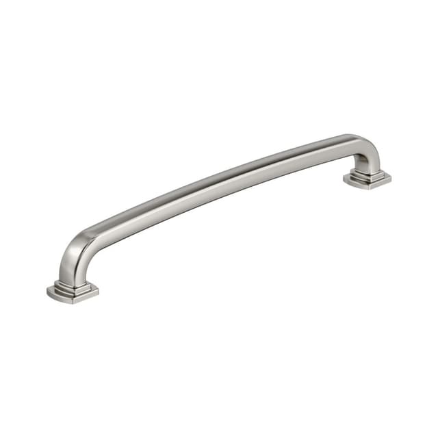 Amerock Surpass Series 12 in (305 mm) Center to Center Polished Nickel Pull, BP55523PN