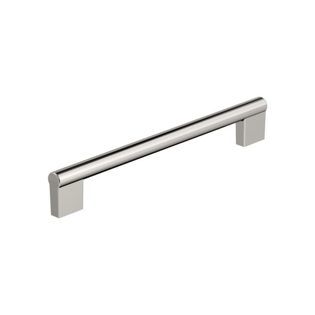 Amerock Versa Series 7-9/16 in (192 mm) Center to Center Polished Nickel Pull, BP55531PN