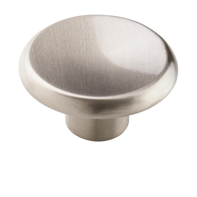 Amerock Everyday Heritage Series Satin Nickel 1-1/2 in (38 mm) Diameter Knob, - BP69151G10