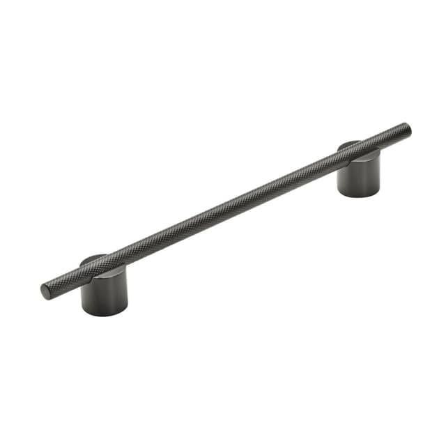 Amerock Transcendent Series 7-9/16 in (192 mm) Center to Center Matte Black Pull, -BP7414192MBMB