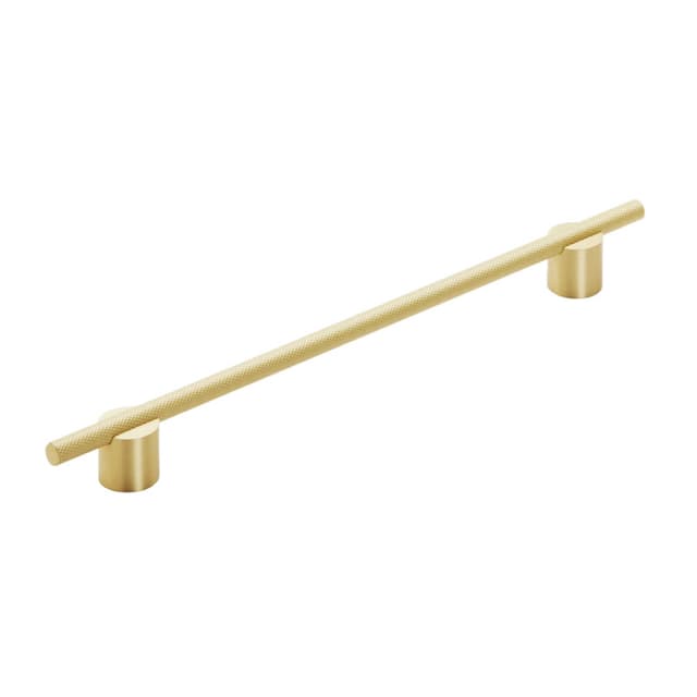 Amerock Transcendent Series 10-1/16 in (256 mm) Center to Center Matte Gold Pull, -BP7414256MGMG