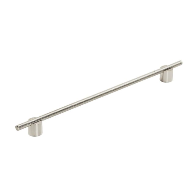 Amerock Transcendent Series 12-5/8 in (320 mm) Center to Center Polished Nickel Pull, -BP7414320PNPN