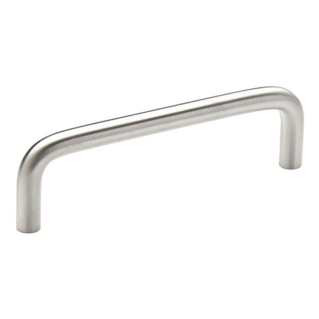 Amerock Wire Pull Series 3-3/4 in (95 mm) Center to Center Brushed Chrome Pull, -BP76313CS26D