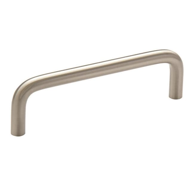 Amerock Wire Pull Series 3-3/4 in (96 mm) Center to Center Satin Nickel Pull, -BP76313CSG10
