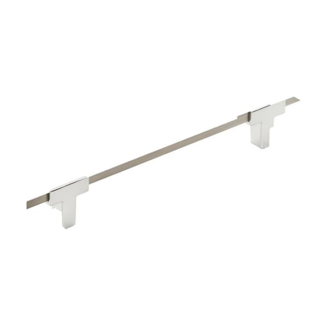 Amerock Urbanite Series 6-5/16 in (160 mm) Center to Center Polished Chrome/Satin Nickel Pull, -BP77816026G10