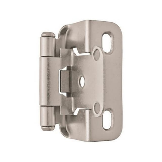Amerock 1/2" Overlay Partial Wrap Self Closing Face Frame Hinges (Bulk 100)