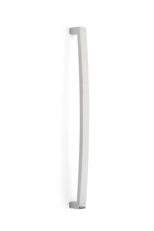 Emtek Mid Century Modern Bauhaus Appliance Pull, 18"CC, Polished Nickel - 86346US14