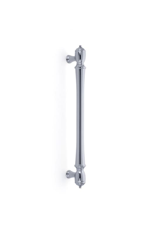 Emtek Spindle Cabinet Appliance Pull, 12"CC, Polished Chrome - 86343US26