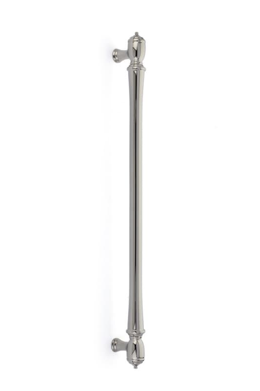 Emtek Spindle Cabinet Appliance Pull, 18"CC, Polished Nickel - 86344US14
