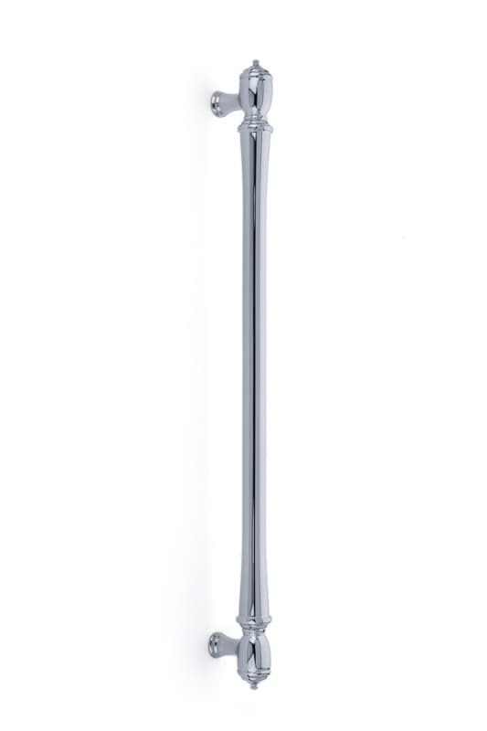 Emtek Spindle Cabinet Appliance Pull, 18"CC, Polished Chrome - 86344US26