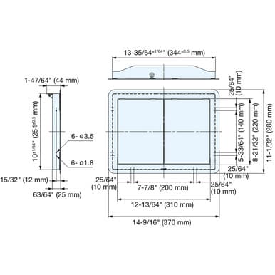 AZ-DD Series Multi Purpose Lid with Damper, Sugatsune