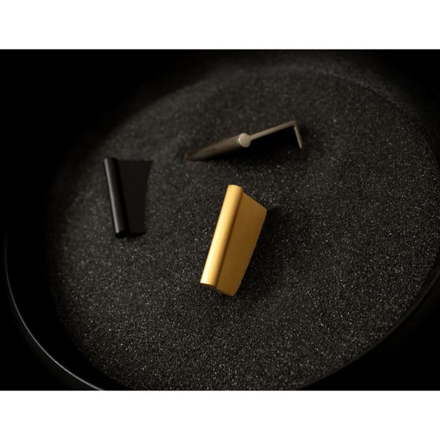 Belwith Keeler Bijou Cinch Series Matte Black Finger Pull, B075003-MB