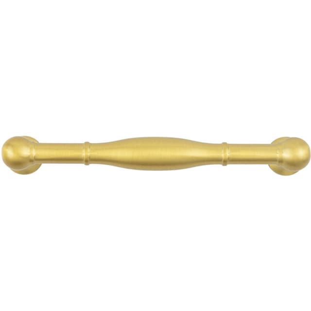 Belwith Keeler Traditional Fuller Series Brushed Golden Brass Pull, B075060-BGB