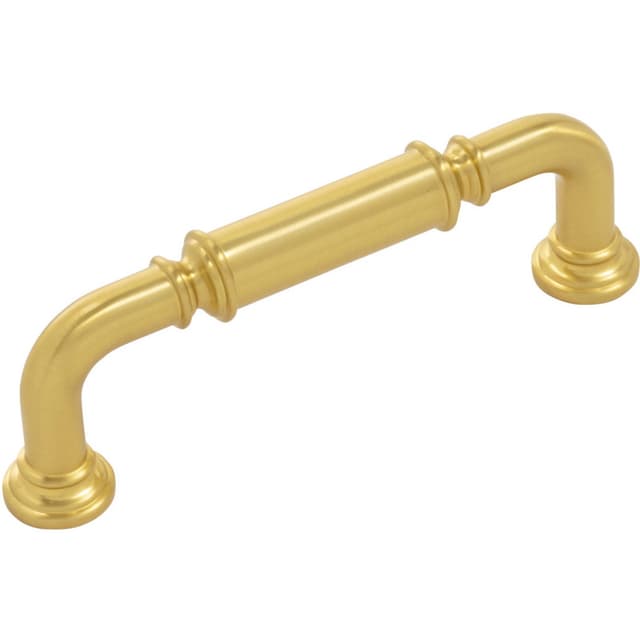 Belwith Keeler Traditional Berkshire Series Brushed Golden Brass Pull, B079920-BGB