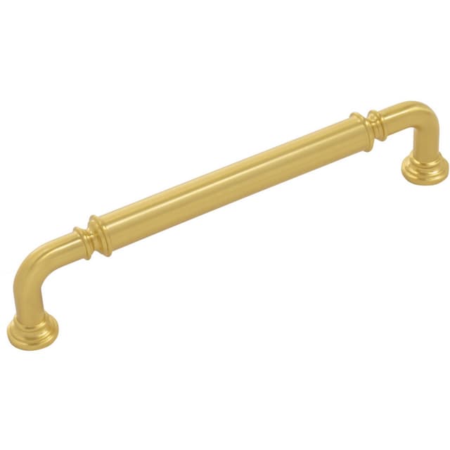 Belwith Keeler Traditional Berkshire Series Brushed Golden Brass Pull, B079922-BGB