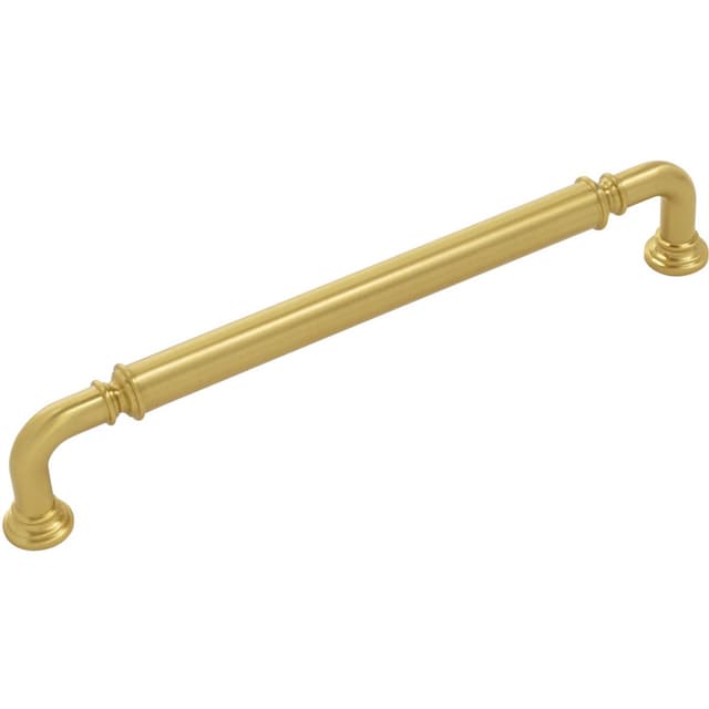 Belwith Keeler Traditional Berkshire Series Brushed Golden Brass Pull, B079923-BGB