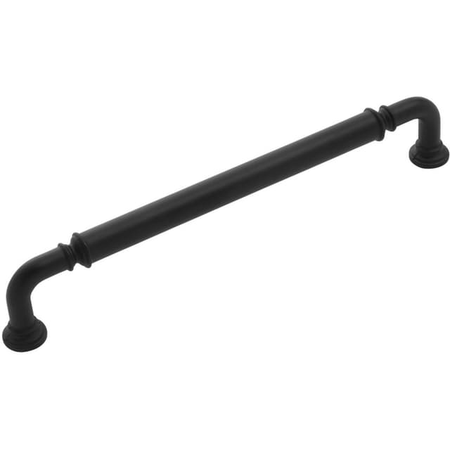 Belwith Keeler Traditional Berkshire Series Matte Black Pull, B079923-MB