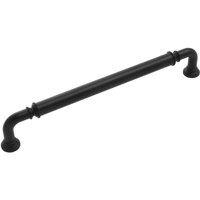 Belwith Keeler Traditional Berkshire Series Matte Black Appliance Pull, B079927-MB
