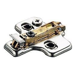 Salice Domi Premium 2 Cam Wing Mounting Plate, Titanium